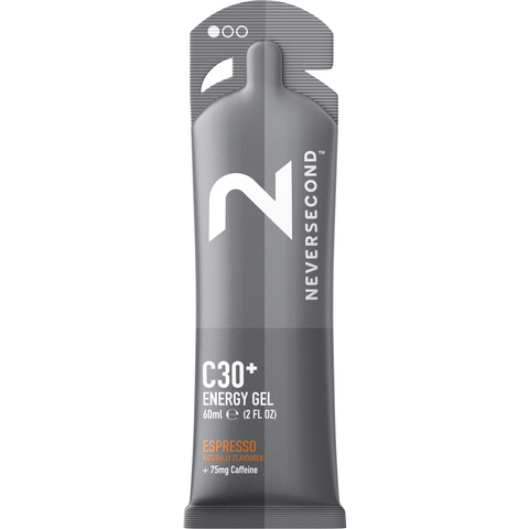 NEVERSECOND C30 Espresso Energy Gel (12 sachets) Nutrition Gels & Chews Endurance kollective NeverSecond