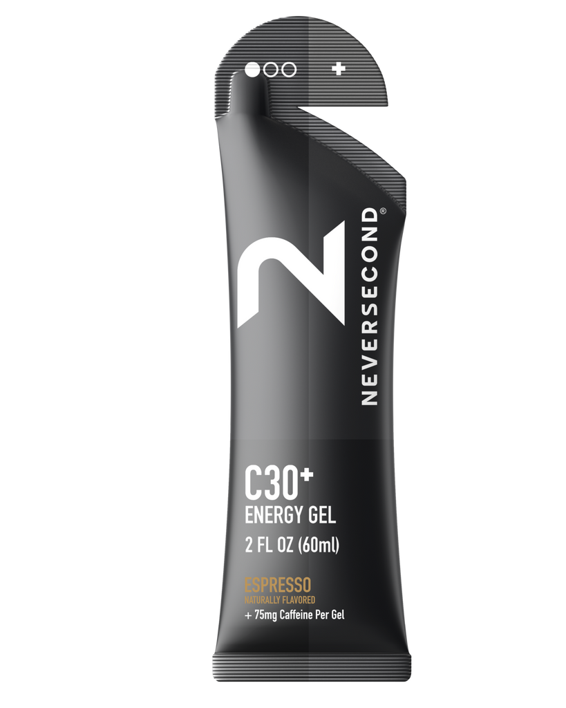 NEVERSECOND C30 Espresso Energy Gel (12 sachets) Nutrition Gels