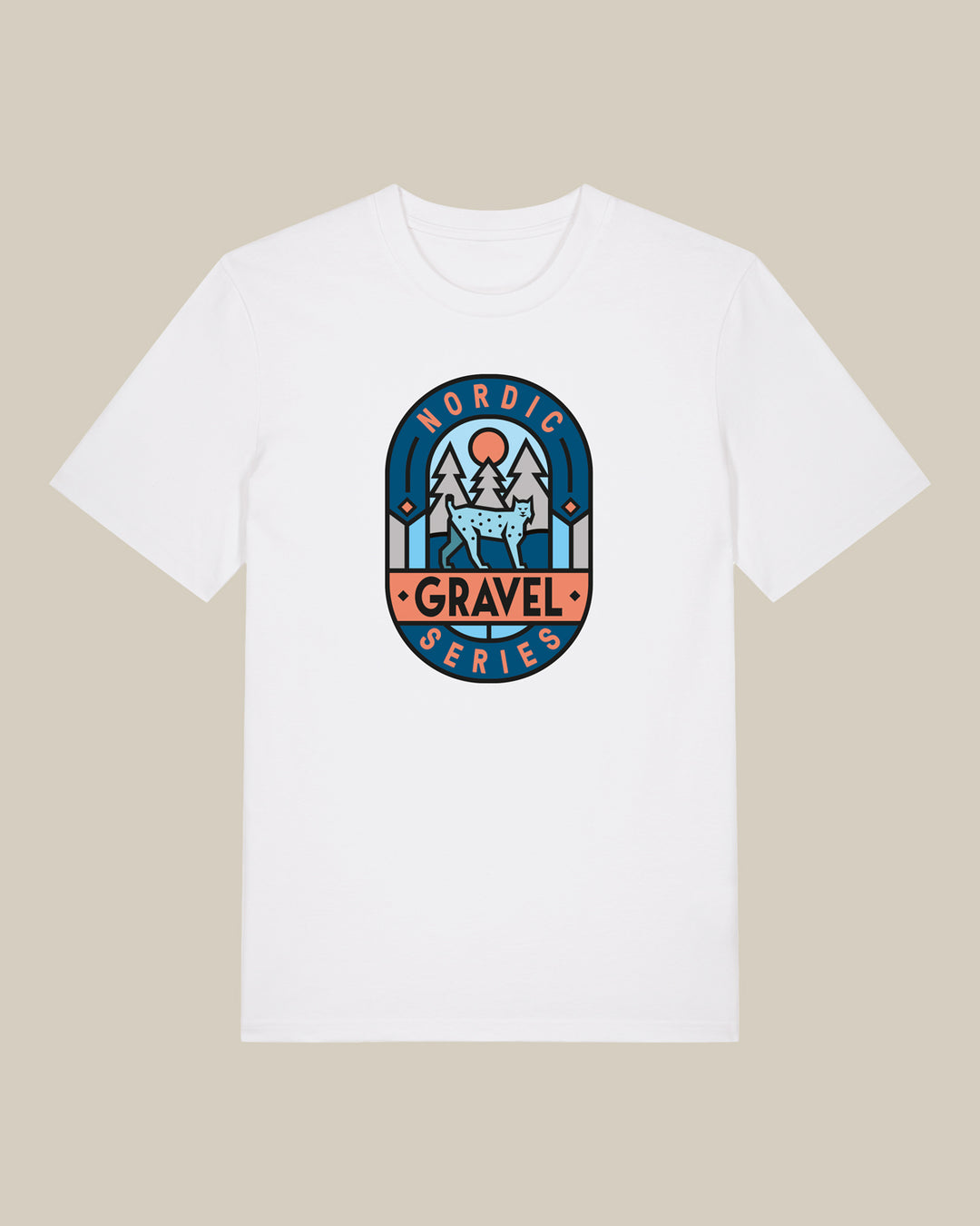 NGS Unisex Blue Crest T-shirt 2026 Blue – Nordic Gravel Series